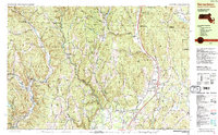 Bernardston 1990 topographic map thumbnail