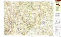 Bernardston 1998 topographic map thumbnail