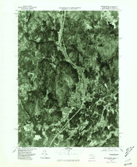 Bernardston 1975 topographic map thumbnail