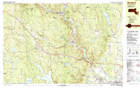 Blandford 1987 topographic map thumbnail