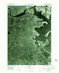Boston South 1977 topographic map thumbnail