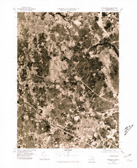 Bridgewater 1977 topographic map thumbnail