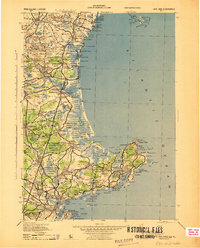 Cape Ann topographic map thumbnail
