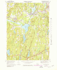 East Brookfield 1969 topographic map thumbnail