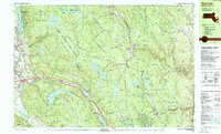 East Lee 1987 topographic map thumbnail