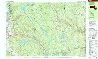 East Lee 1997 topographic map thumbnail