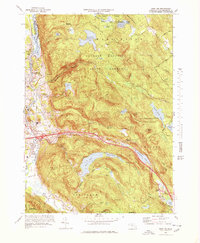 East Lee 1973 topographic map thumbnail