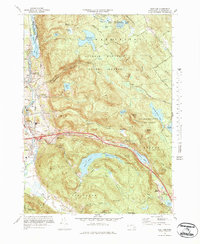 East Lee 1973 topographic map thumbnail