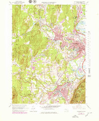 Easthampton 1964 topographic map preview