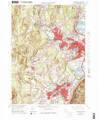Easthampton 1964 topographic map preview
