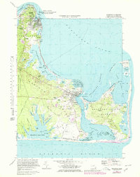 Edgartown 1972 topographic map thumbnail