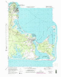 Edgartown 1972 topographic map thumbnail
