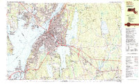 Fall River 1985 topographic map thumbnail