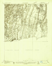 Falmouth 1936 topographic map thumbnail