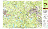 Fitchburg 1988 topographic map thumbnail
