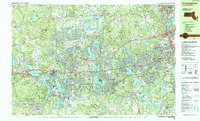Framingham 1987 topographic map thumbnail