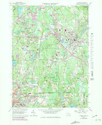 Franklin 1964 topographic map thumbnail
