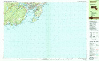 Gloucester 1984 topographic map thumbnail