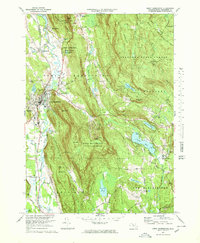 Great Barrington 1973 topographic map thumbnail
