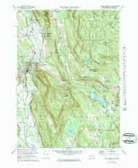 Great Barrington 1973 topographic map thumbnail