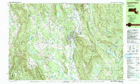 Great Barrington 1987 topographic map thumbnail