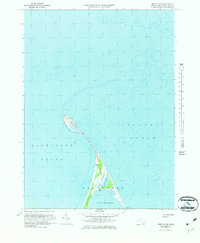 Great Point 1972 topographic map thumbnail