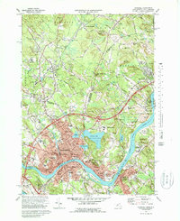 Haverhill 1972 topographic map thumbnail
