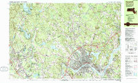Haverhill 1985 topographic map thumbnail