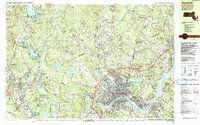 Haverhill 1987 topographic map thumbnail