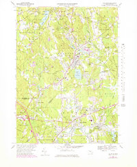Holliston 1969 topographic map thumbnail