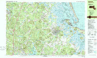Ipswich 1985 topographic map thumbnail