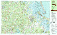Ipswich 1985 topographic map thumbnail