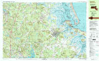 Ipswich 1997 topographic map thumbnail