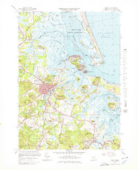 Ipswich 1966 topographic map thumbnail