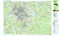 Lawrence 1987 topographic map thumbnail