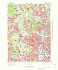 Lexington 1971 topographic map thumbnail