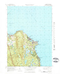 Manomet 1977 topographic map thumbnail