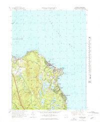 Manomet 1977 topographic map thumbnail
