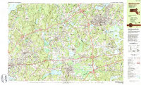 Marlborough 1983 topographic map preview