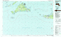 Martha's Vineyard 1986 topographic map thumbnail
