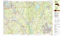 Milford 1982 topographic map thumbnail