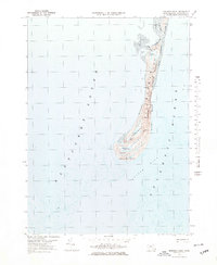 Monomoy Point 1974 topographic map thumbnail