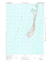 Monomoy Point 1974 topographic map thumbnail
