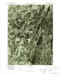 Mount Tom 1975 topographic map thumbnail