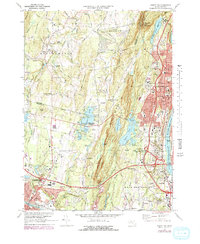 Mount Tom 1972 topographic map thumbnail