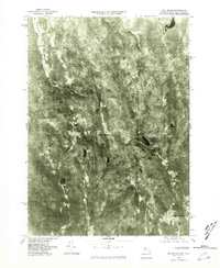 Mt Grace 1975 topographic map thumbnail