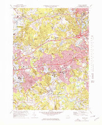 Natick 1970 topographic map preview