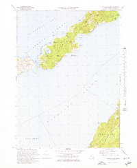 Naushon Island 1972 topographic map thumbnail