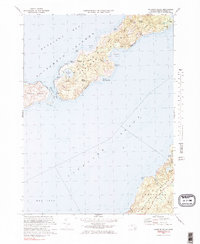 Naushon Island 1972 topographic map thumbnail