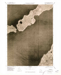 Naushon Island 1977 topographic map thumbnail
